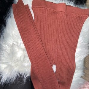 Copper Knit Leggings